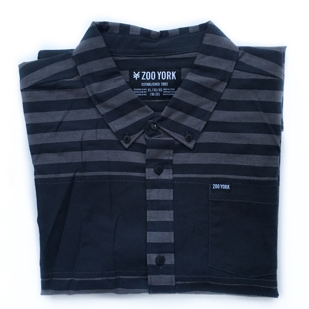 Boys SS Button-Up Top